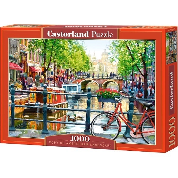 CASTORLAND puzzle Amsterdam Landscape - 1000 dílků