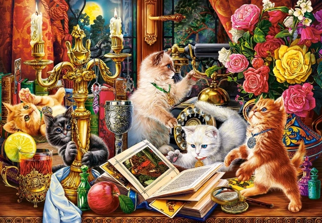 Puzzle 1000 dílků Kouzelné koťata