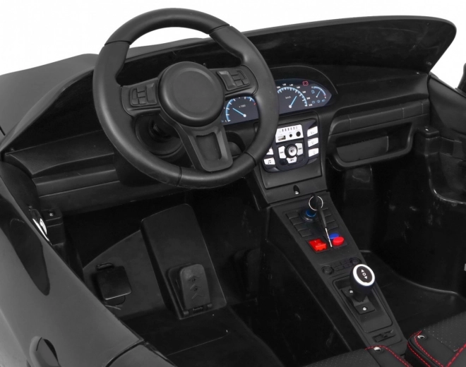 Perfektní elektrické auto pro dvě děti s nafukovacími koly