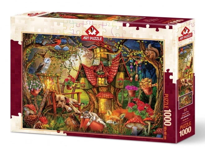 ART PUZZLE Puzzle Čas spánku 1000 dílků