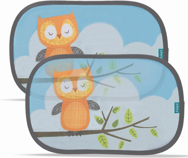 Sluneční clona do auta se zvířátky Owl