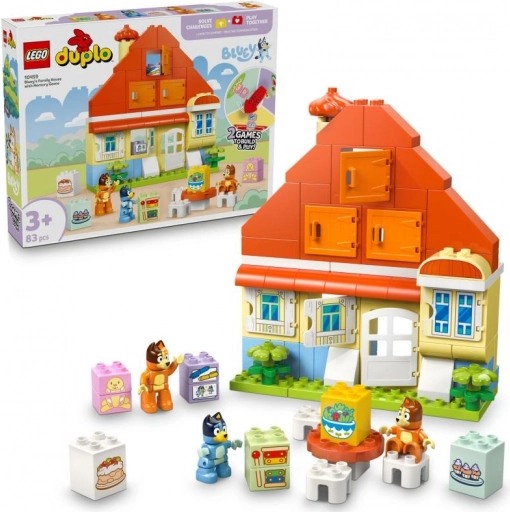 LEGO® DUPLO® 10459 Dům Bluey a paměťová hra