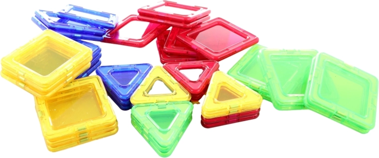 Různorodé tvary a barvy