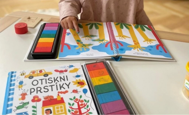 Svojtka & Co. Kreativní kniha Otiskni prstíky