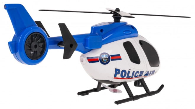 Sada vrtulník + policejní auto