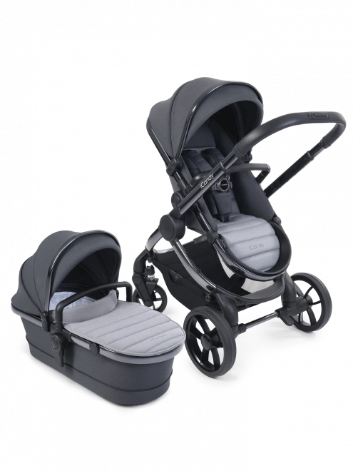 ICandy Peach 7 light grey kočárek - kompletní sada – Lanýže