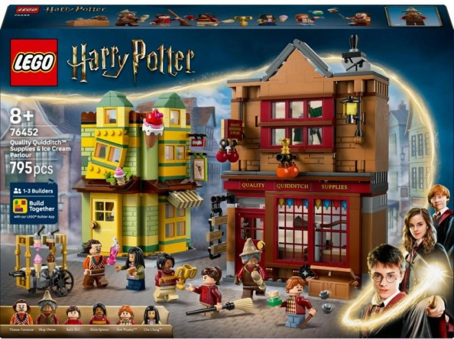 Prvotřídní potřeby pro famfrpál a zmrzlinářství LEGO Harry Potter