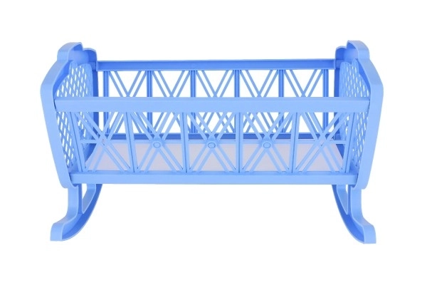 Kolébka pro panenky bez soupravy plast 47x35x30cm v krabici 48x32x8cm