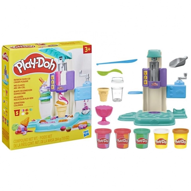 Play-doh zakŘivenÁ zmrzlinÁrna