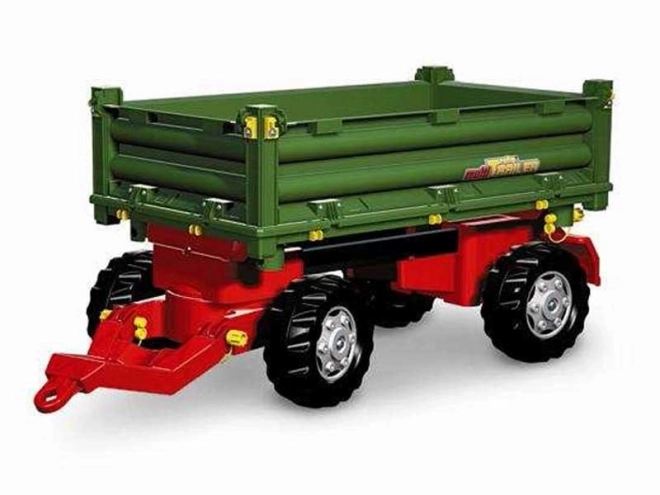 Rolly Toys přívěs zelený na dvě nápravy