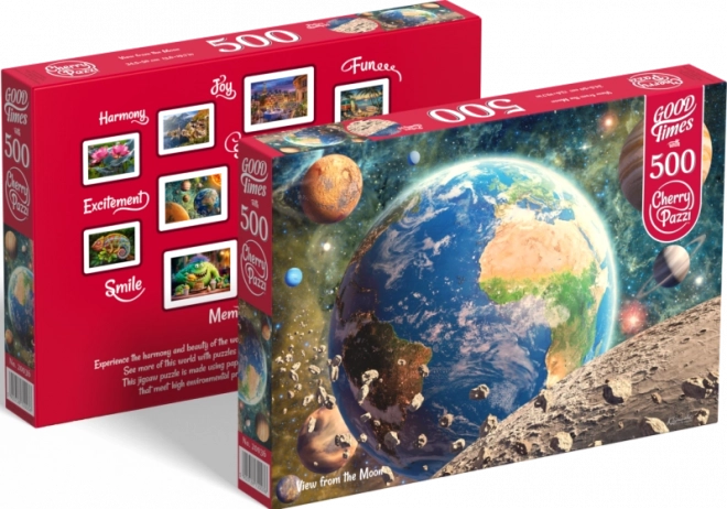 Puzzle Výhled z Měsíce 500 dílků