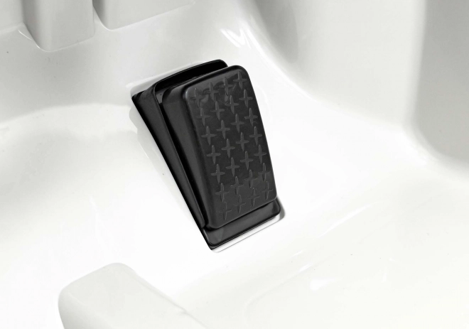 Elektrické autíčko Porsche 718 s MP4 audio panelem – Bílé