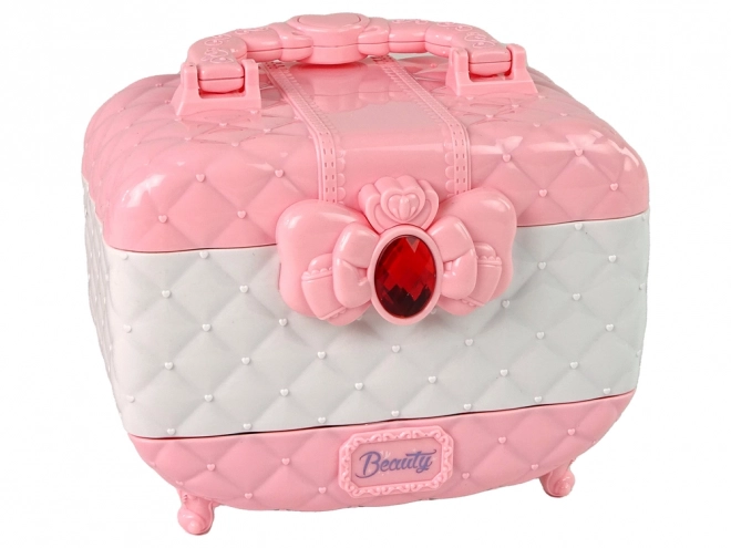Beauty Set in Trunk Pink White