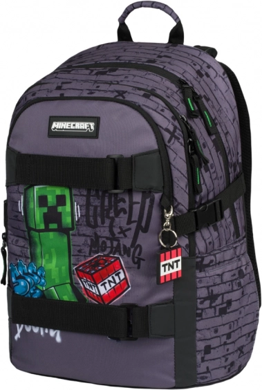 Sada 3 Skate Baagl Minecraft TNT: Batoh, Penál, Sáček