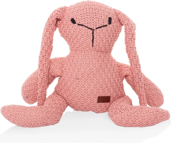 Pletená plyšová hračka zajíc Pink Zopa