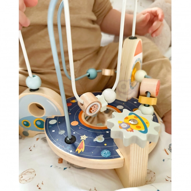 Dřevěná raketová smyčka od Tooky Toy