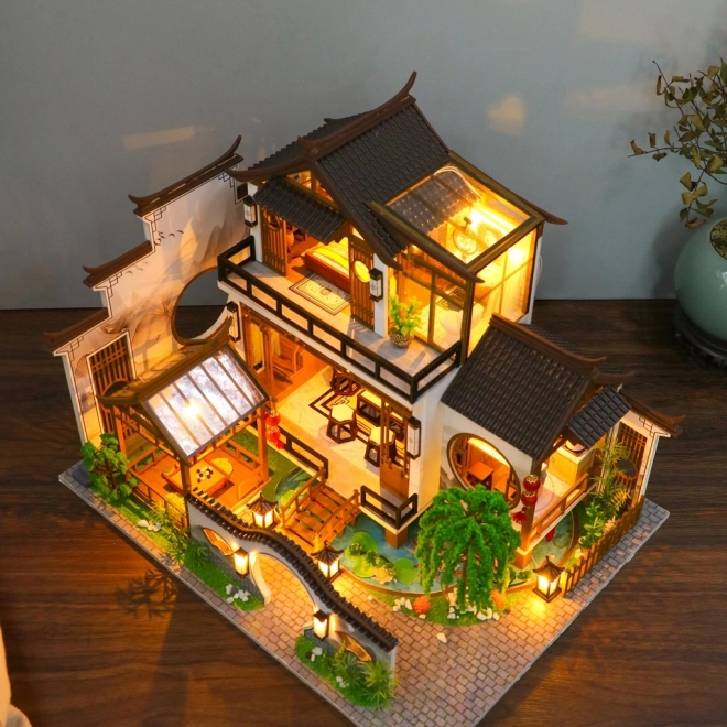 Miniatura domečku Poetická vila 2Kids Toys