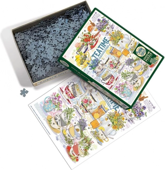 COBBLE HILL Puzzle Čas na čaj 1000 dílků