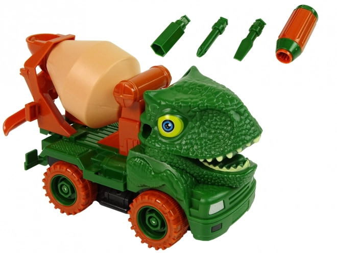 Betonářský vůz Dinosaur zavádí zelené příslušenství
