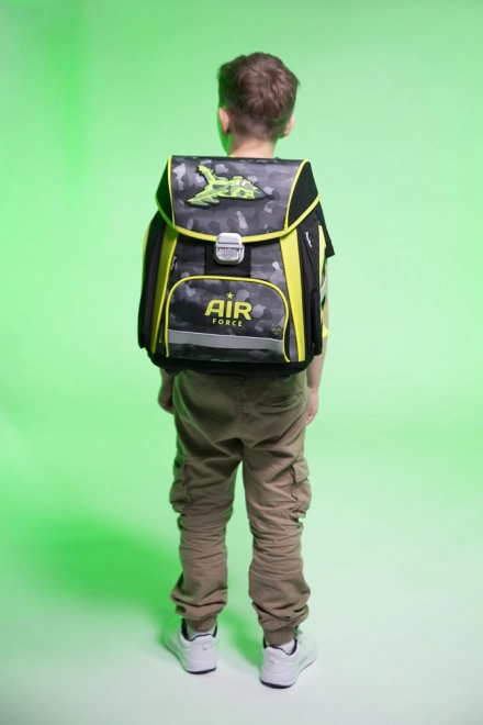 Školní batoh Premium - Stíhačka