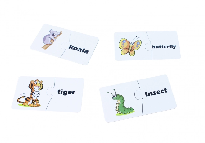 Naučné puzzle zvířata