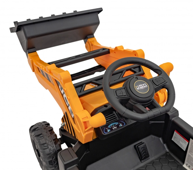 Dětská jízda na vozítku JCB Traktor s bagrem