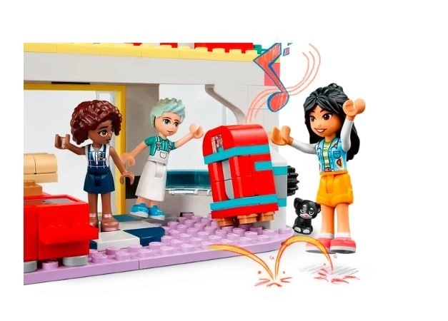 LEGO® Friends 41728 Bistro v centru městečka Heartlake
