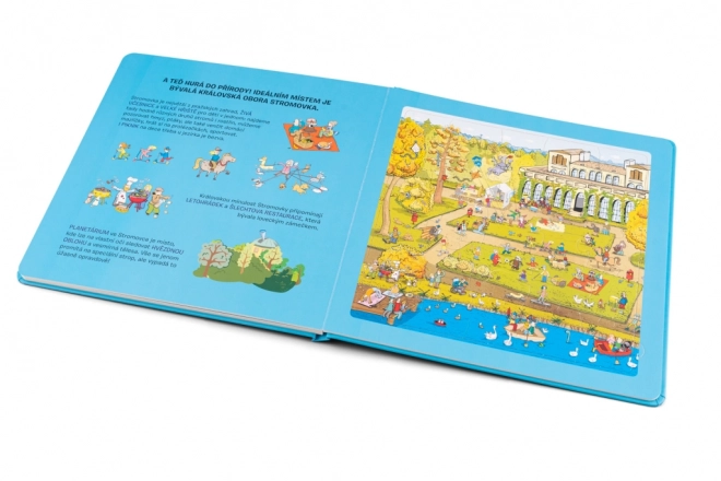 Praha – Puzzle, omalovánky a kvízy pro děti