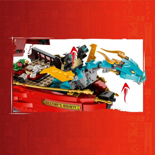Konstrukční sada LEGO Ninjago Perla osudu - závod s časem