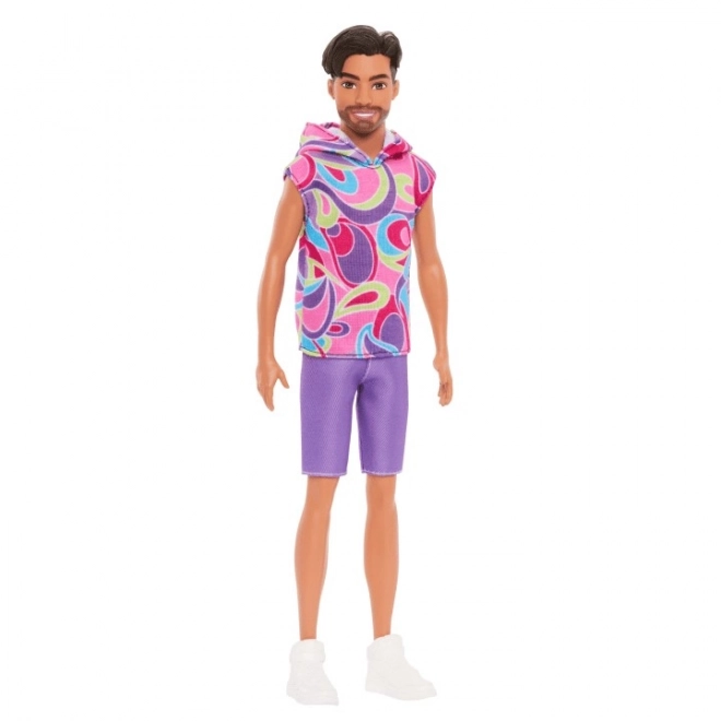 Barbie Model ken - pestrobarevný obleček HRH26 TV