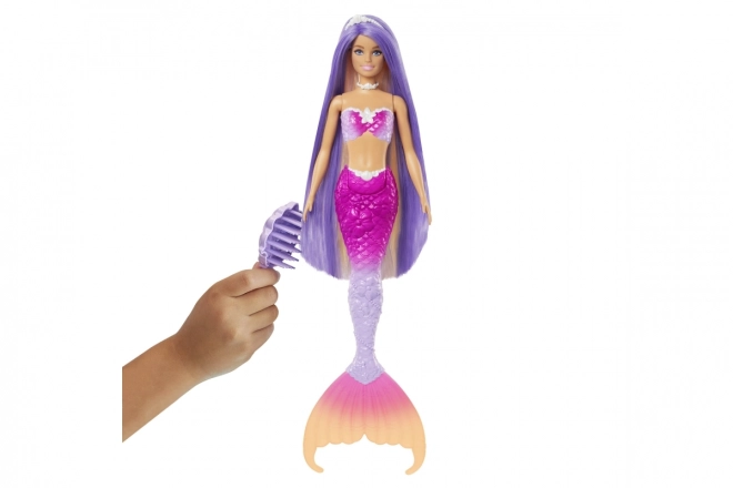 Lalka Barbie Malibu měnící barvu mořská panna