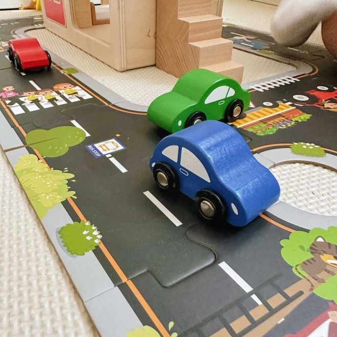 Tooky Toy Autopáska Puzzle