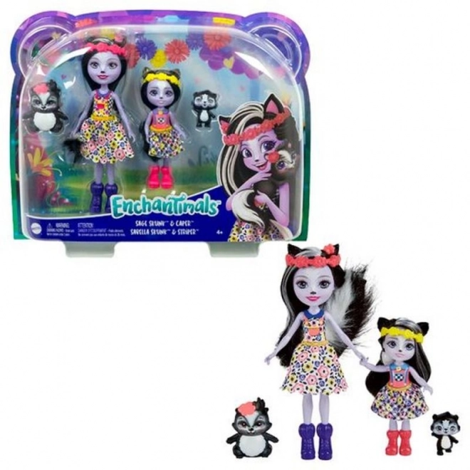 Enchantimals panenky a zvířecí kamarádi