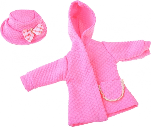 Hřejivý kabátek a jemné punčošky