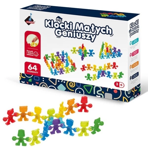 Kostky Malých Géniů - Počítadla 64 kusů