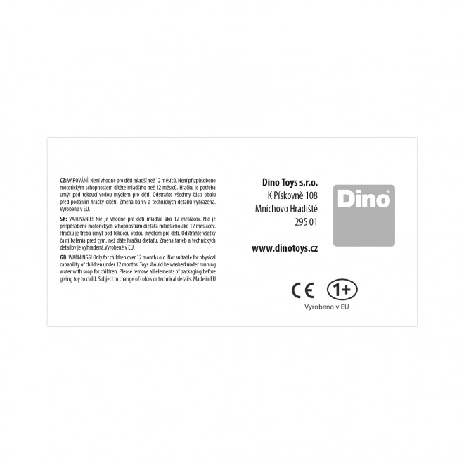 DINO Tatra 148 sklopka oranžová, pískový set