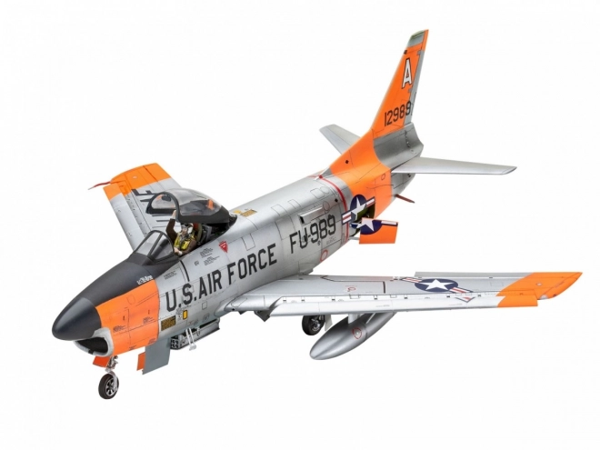 Plastikový model letadla F-86D Dog Sabre 1/48