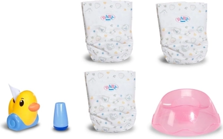 Baby Born interaktivní sada s nočníkem pro panenky 43 cm