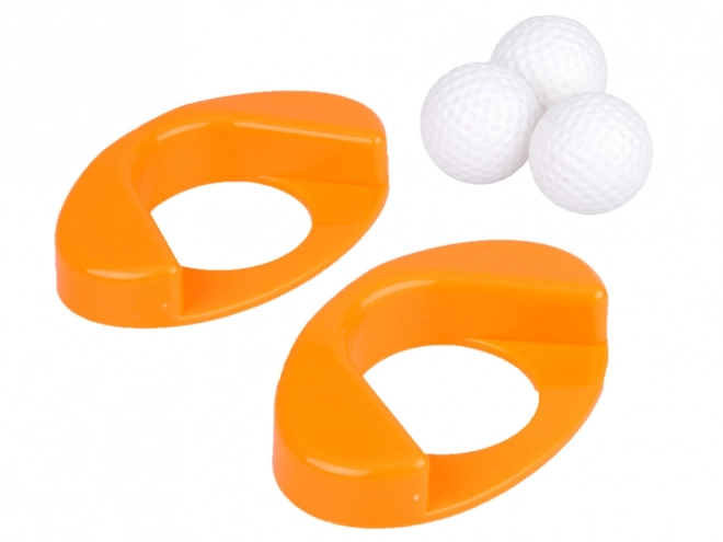 Sada na minigolf se stojánkem a příslušenstvím