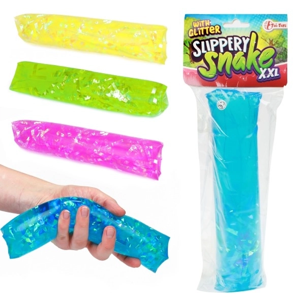 Vodní had třpytivý antistresový XXL