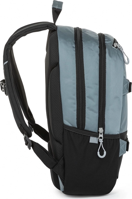 Studentský batoh OXY Sport Black Grey s etue