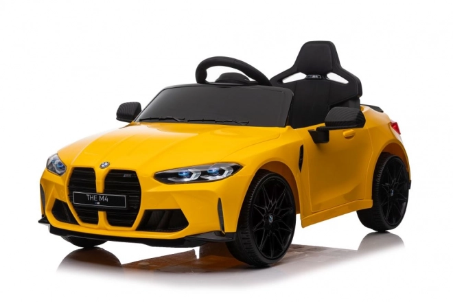 Bmw M4 baterie Auto žlutá