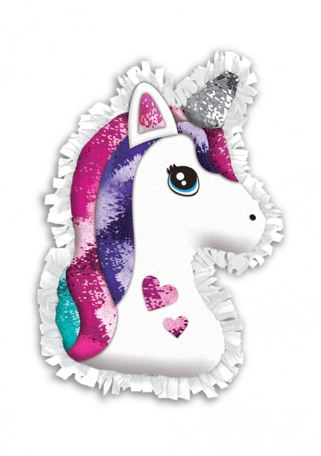 Kreativní sada Polštář DIY Unicorn