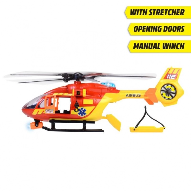 Záchranářská helikoptéra s efekty 36 cm