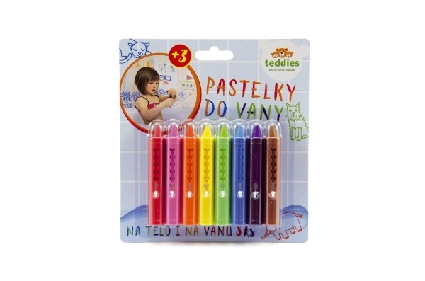 Pastelky do vany pro děti