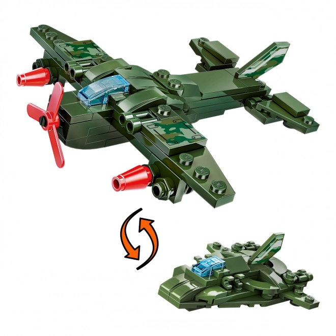 Stavebnice Qman War-Spirit Kolový Tank