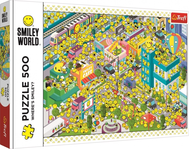 Puzzle 500 dílků Kde je Smiley?