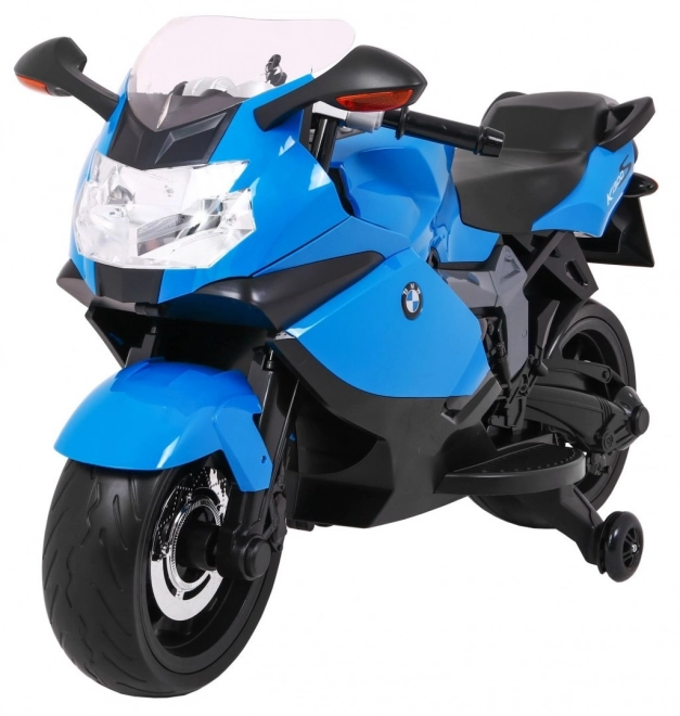 Dětská elektrická motorka BMW K1300 S modrá