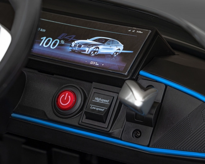 Dětské auto na baterii BMW i4 – Černé
