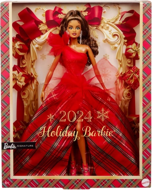 Barbie Holiday brunetka